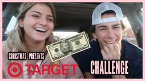 Buying Each other Christmas presents at Target .($50.00 Budget)