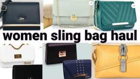 women sling bag haul / Flipkart sling bag haul/@unboxing with prabh