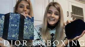 DIOR UNBOXING - christmas present inspiration- Dior advent calendar & Dior beauty box- Vlogmas day 2