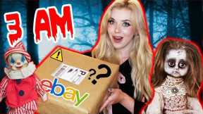 DO NOT BUY & OPEN A HAUNTED MYSTERY BOX FROM EBAY AT 3AM...(**CURSED**)