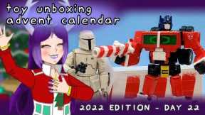 Toy Unboxing Advent Calendar Day 22 - Holiday Decoes