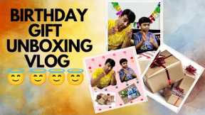 Birthday Gift Unboxing 😇😇|| Vlog-11 || #viral #birthdaycelebrations #birthday #youtube #fun #insta