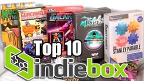 TOP 10 IndieBox Games - Unboxing Big Box PC Collector's Editions!!