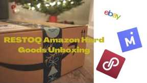 RESTOQ Amazon Mystery Box Unboxing to sell on Ebay & Mercari