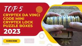 Top 5: Best Cryptex Da Vinci Code Mini Cryptex Lock Puzzle Boxes 2023