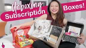 Subscription Boxes Unboxing! - Tried and Tested: EP140