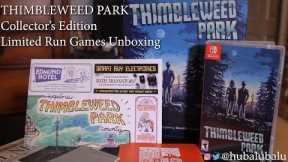 THIMBLEWEED PARK Collector's Edition - #1 Limited Run Games Nintendo Switch Unboxing