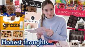 I bought 8 subscription box services and honestly reviewed them