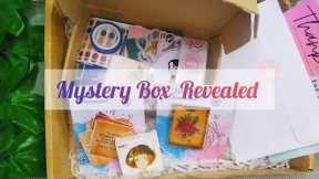 Unboxing Mystery Box! #mysterybox #journalingsupplies #journaling