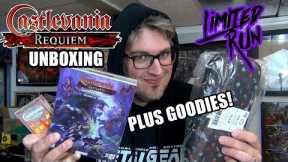 Castlevania Requiem Classic Collector's Edition Unboxing Plus GOODIES!