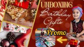 Birthday gifts Unboxing🎁 PROMO 🤩#short #gift #unboxing