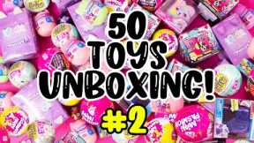 Unboxing 50 New Blindbags! #2 HUGE Unboxing Party!