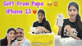 iPhone 13 Surprise Gift From Mumma Papa 🥺❤️ | iPhone 13 Unboxing ❤️ |