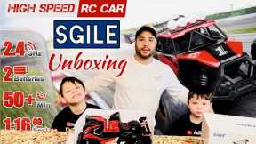 Christmas gift kids idea | RC CAR unboxing by SGILE #christmasgifts
