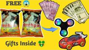 pushpa snack review omg pushpa snacks review #freegiftinside  pushpa 2 snacks free car inside