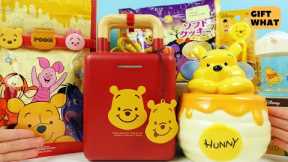 ASMR Unboxing Winnie the Pooh Kitchen Gadgets and Snacks for Relaxation and Nostalgia 【 GiftWhat 】