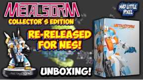 RARE NES Game Re-Released! Metal Storm Collector's Edition Unboxing!
