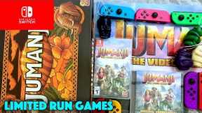 UNBOXING! Jumanji: The Video Game Collector's Edition Nintendo Switch Limited Run Games