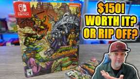 Was The $150 TMNT The Cowabunga Collection Limited Edition A Rip Off? Let's Find Out! Unboxing