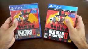 Unboxing - Red Dead Redemption 2 Special Edition VS Standard Edition
