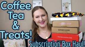 Coffee, Tea & Treat Subscription Boxes | Mega Unboxing!