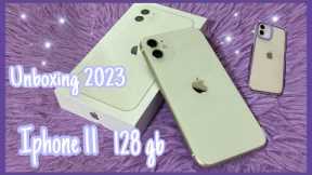 IPHONE 11 UNBOXING 2023 (White 128 gb) | Lanz PurpleGoddess