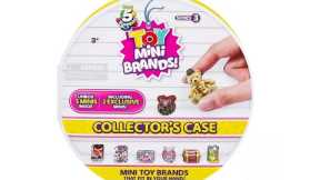 Zuru 5 Surprise Toy Mini Brands Series 3 Collector's Case Exclusives Unboxing Review