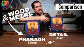 RA Regular Vs. Deluxe Pharaoh Edition | Board Game Unboxing