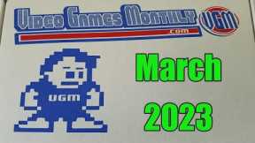Video Games Monthly Unboxing: March 2023 | Captain Algebra