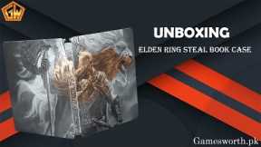 Elden Ring StealBook Case Only Unboxing (GamesWorth)
