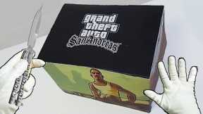 Grand Theft Auto San Adreas  ASMR Collector's Edition Unboxing