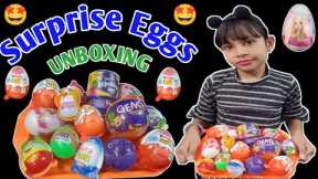 🥚14 Surprise Eggs Unboxing 🥚 / Kinder Joy Surprise Egg Unboxing / Free gift Surprise Egg Unboxing /