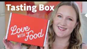 Love with Food Tasting Box Unboxing & Promo Code