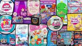 UNBOXING 25 BLIND BAGS!! Mini Brands! Real Littles! Bratz! Disney! Doorables! L.O.L. Surprise!