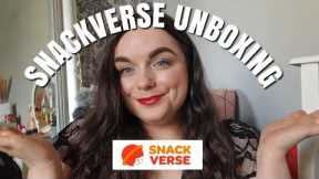 SNACKVERSE SUBSCRIPTION BOX UNBOXING|FOODS FROM AROUND THE WORLD