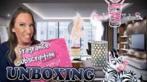 Unboxing Pink Zebra Scent Flirt Fragrance Subscription