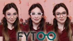 Affordable prescription glasses to fit your face! Fytoo haul unboxing