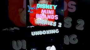 Mini Brands Unboxing Disney Store edition Series 2 #toys #shorts