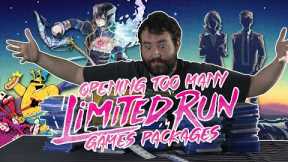 Unboxing Years of Limited Run Games Stuff - Adam Koralik