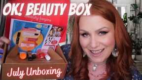1ST BOX FOR JUST £4.95 ! UNBOXING OK! THE BEAUTY EDIT JULY SUBSCRIPTION BOX