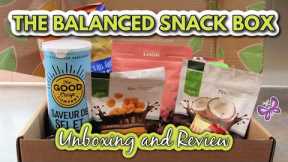 Unboxing THE BALANCED SNACK BOX by The Balanced Company! Coupon Code!