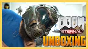 Unboxing Doom Eternal Collectors Edition - I BROKE IT :(