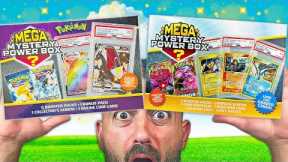 I Opened Limited Edition $100 Mega Mystery Pokemon Boxes