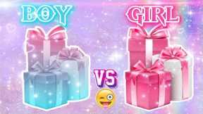 CHOOSE YOUR GIFT 🎁 BOYS VS GIRLS || Choose Your Gift Boy And Girl@najchannel2004
