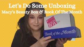 Macy's Beauty Box for May 2023 & Book Of The Month Club - Let's Do Some Unboxing!