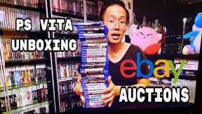 PS VITA GAMES UNBOXING (Ebay auction Pickups video)