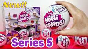 ZURU MINI BRANDS SERIES 5 IS OUT!! Opening Mini Brands Series 5!!
