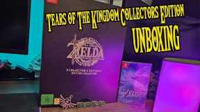 The Legend of Zelda: Tears of The Kingdom Collectors Edition Unboxing