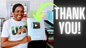 SILVER PLAY BUTTON UNBOXING: THANK YOU!