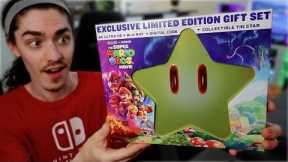 Unboxing EXCLUSIVE Limited Edition The Super Mario Bros. Movie 4K Star Tin Blu-Ray!